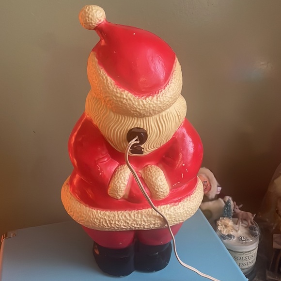Vintage Union Products Blow Mold Santa - Picture 4 of 6